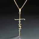 Faith Cross Necklace