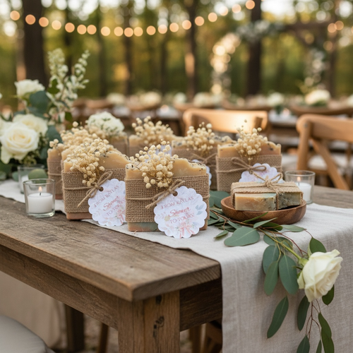 Rustic luxury triple butter soap