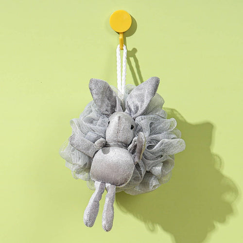 CORN RABBIT BATH BALL CARTOON CHILDREN BATH POUF_CWMM3344