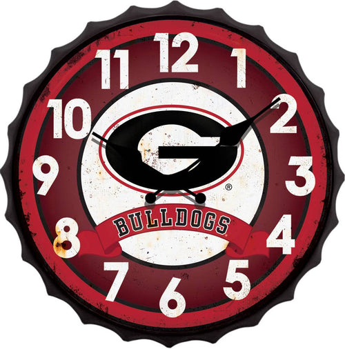 Georgia Bottle Cap Clock