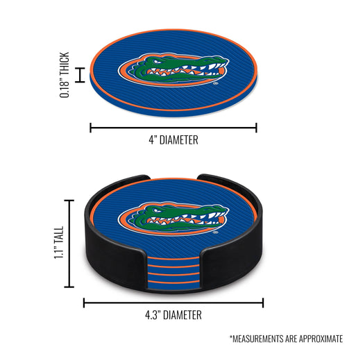 Florida Gators Molded PVC Coaster (4-Pack)