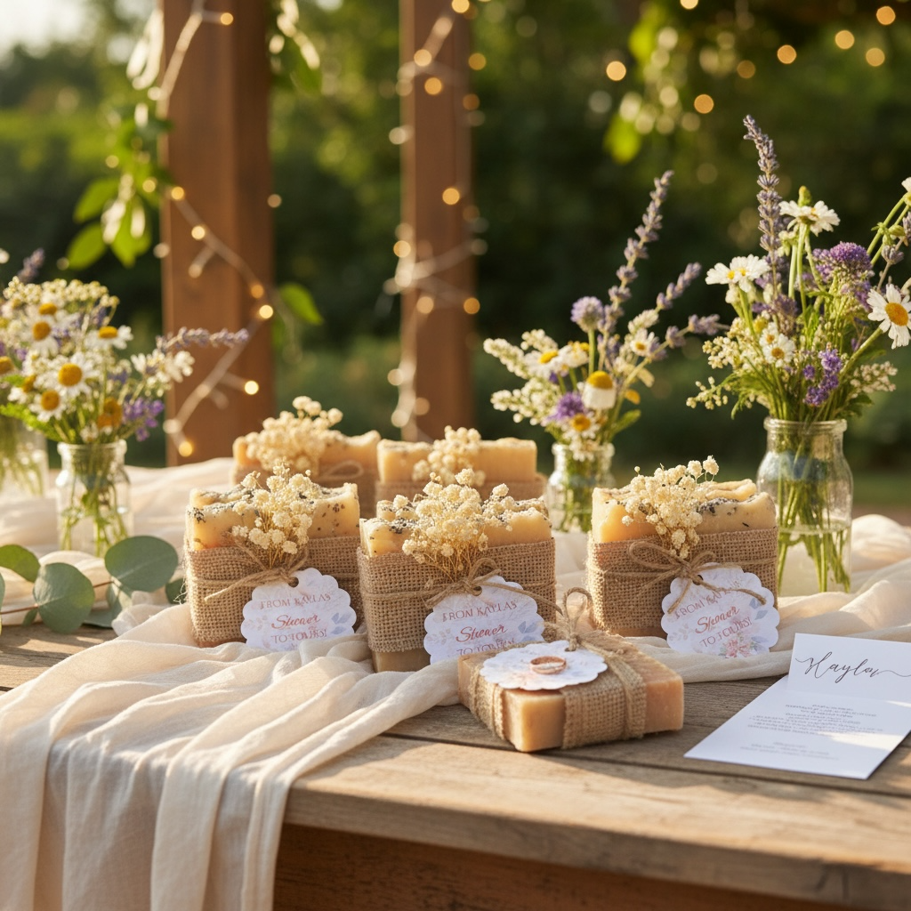 Rustic luxury triple butter soap