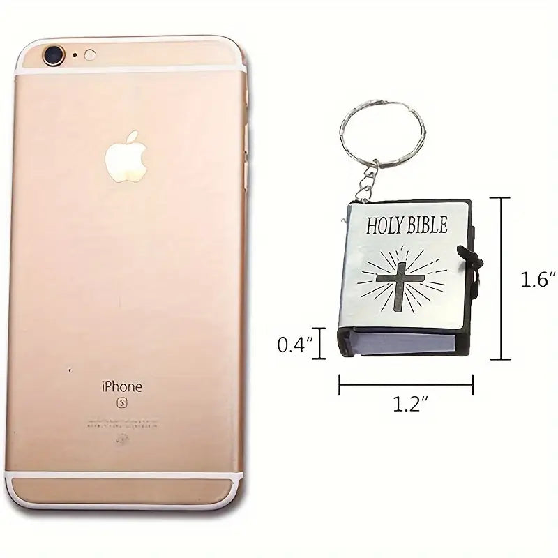 Miniature Bible Keychain
