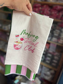 Mahjong gift Mahjong gift towel social club cute hostess