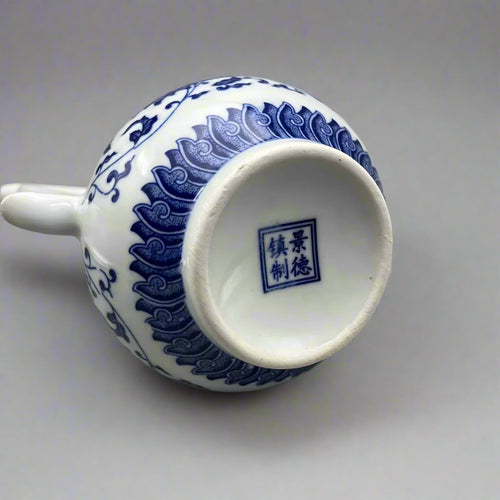 Blue and White Porcelain Ewer