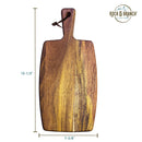 Rock & Branch® Acacia Wood Charcuterie Serving Paddle Board