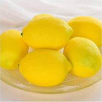 Faux Lemons, set of 4