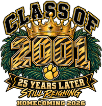 Claxton High School Homecoming 2026 – Class of 2001