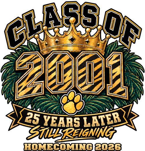 Claxton High School Homecoming 2026 – Class of 2001