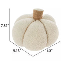 Sherpa Plush Pumpkins