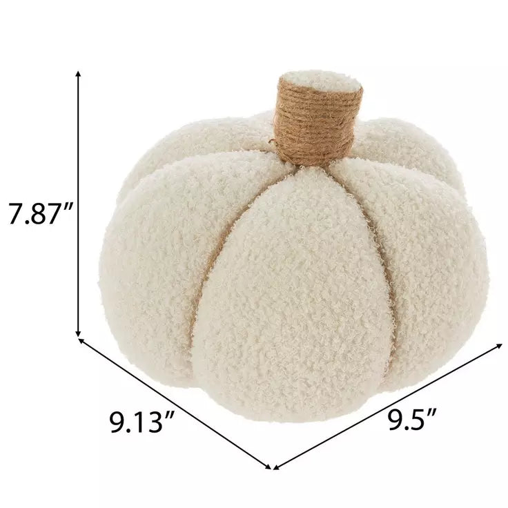 Sherpa Plush Pumpkins
