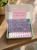 Lavender Sea Themed Mahjong Tiles