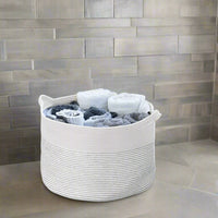 XL Woven Cloth Basket