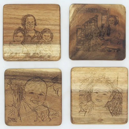 East Indian Walnut Coasters (Copy)