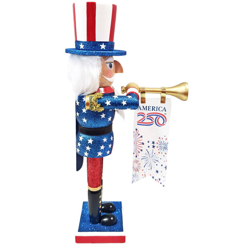 14" 250th Celebration Nutcracker