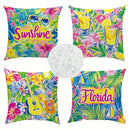 Florida Sunshine Outdoor Pillow Covers