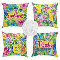 Florida Sunshine Outdoor Pillow Covers