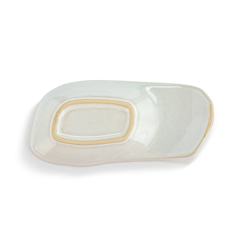 Woodland Ceramic Spoon Rest - 3.5x7in