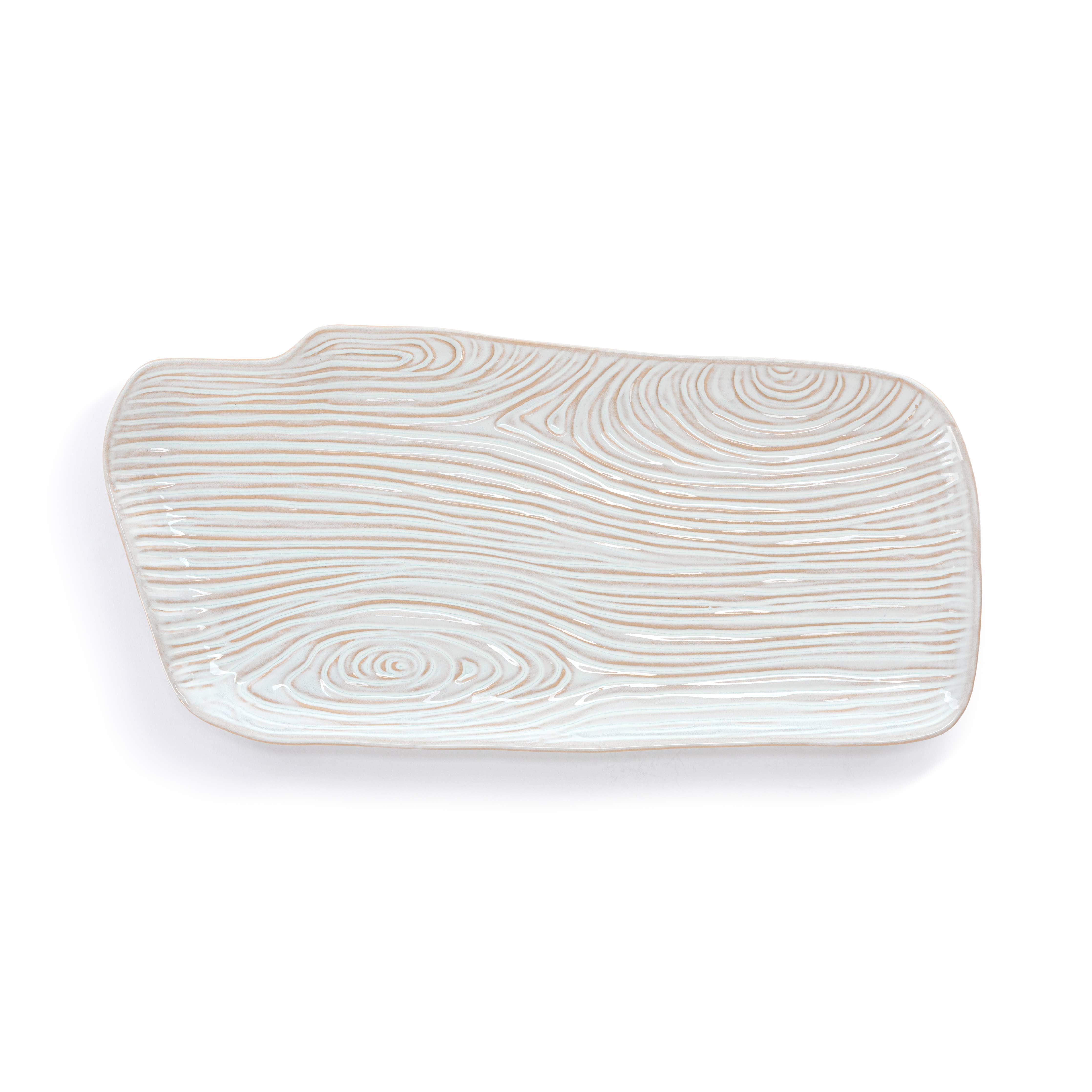Woodland Ceramic Large Platter - 16x7.5in