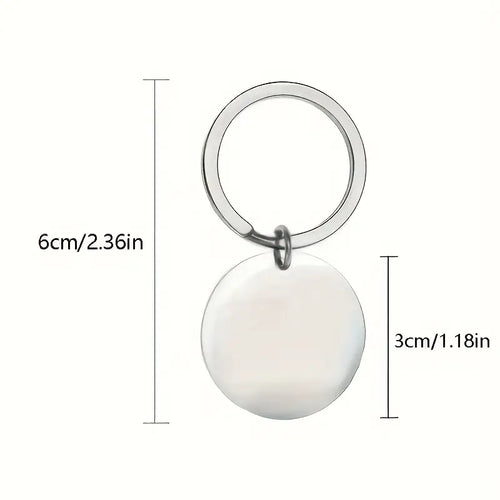 Psalm 46 Keyring