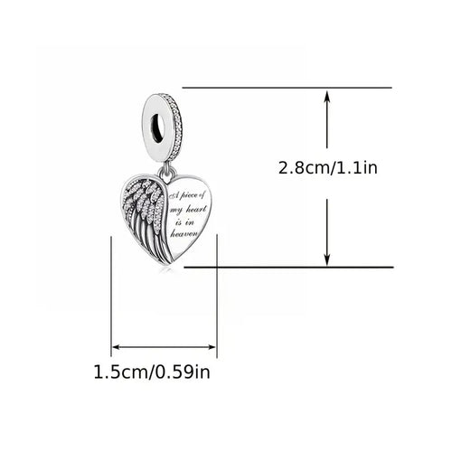 S925 "Piece of My Heart" Pendant