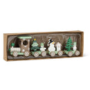 Small Taupe & Mint Train Set