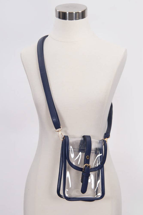 Clear Cross Body Stadium Concert Transparent Handbag