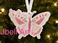 Love Like Dolly - Butterfly Acrylic Ornament
