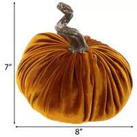 Velvet Plush Pumpkins