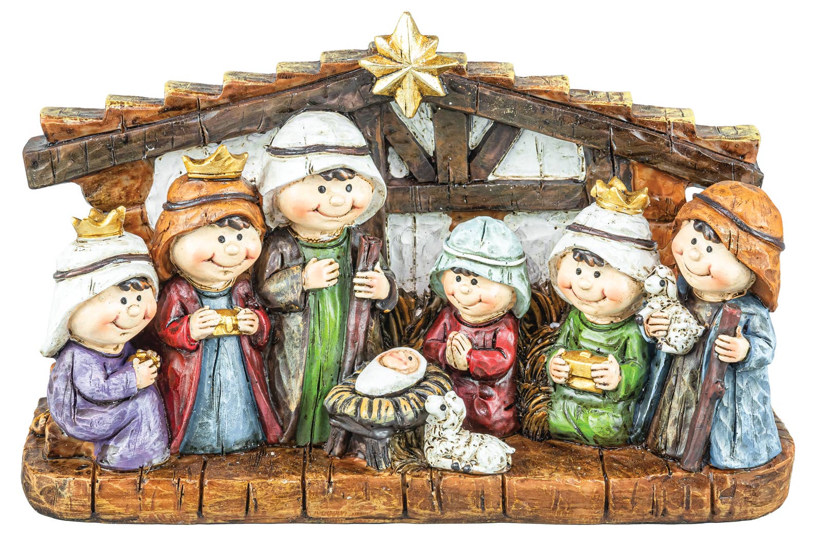 Christmas Nativity Bethlehem Manger Tabletop