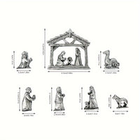 Miniature Nativity Scene