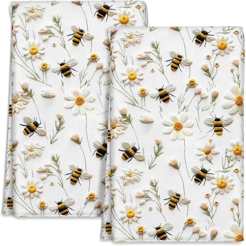 Daisey and Bee Kitchen Towel