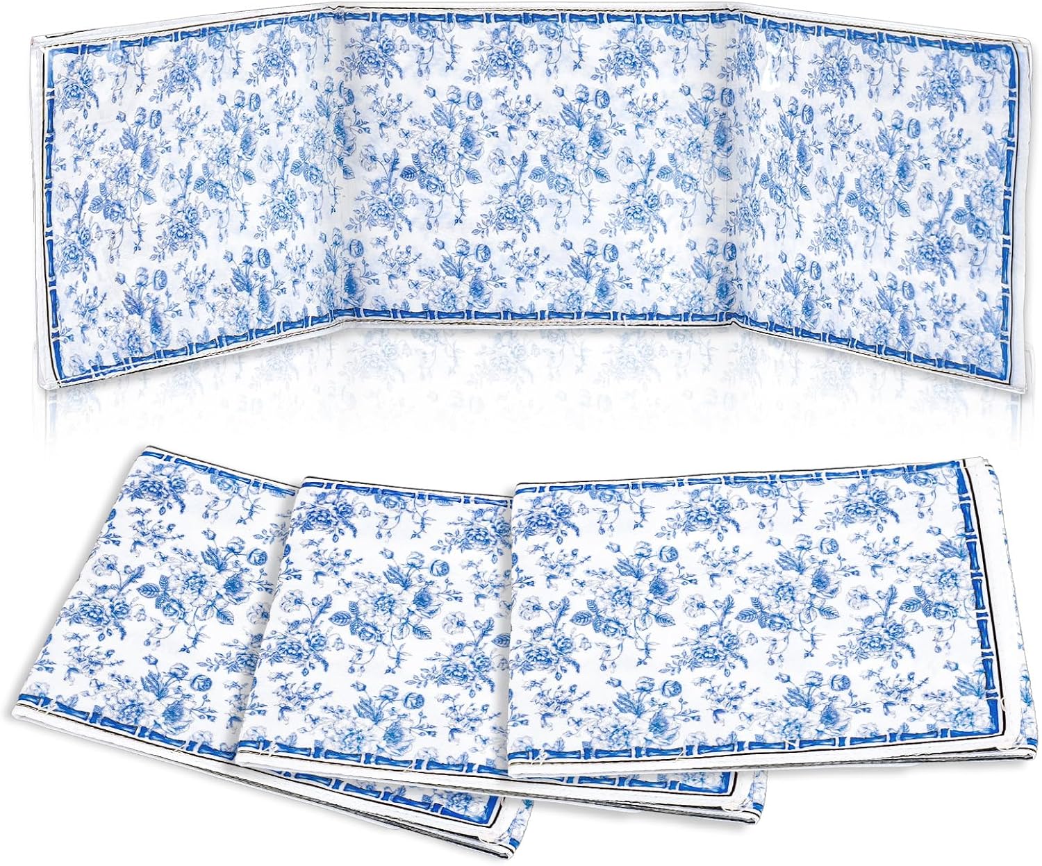 Fabric Mahjong Standards And Rules Card Case