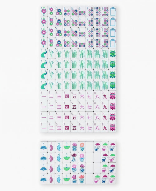 Deep Purple Mahjong Set