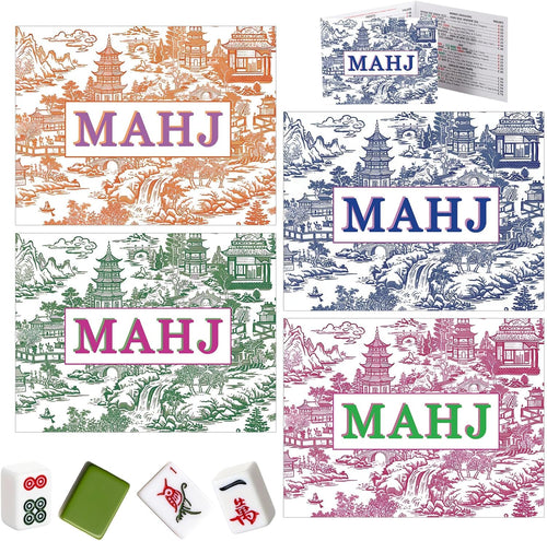 MAHJ Decal for Mah Jongg Rules Card