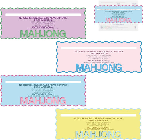 Mahjong Line Reader Wavey Pattern