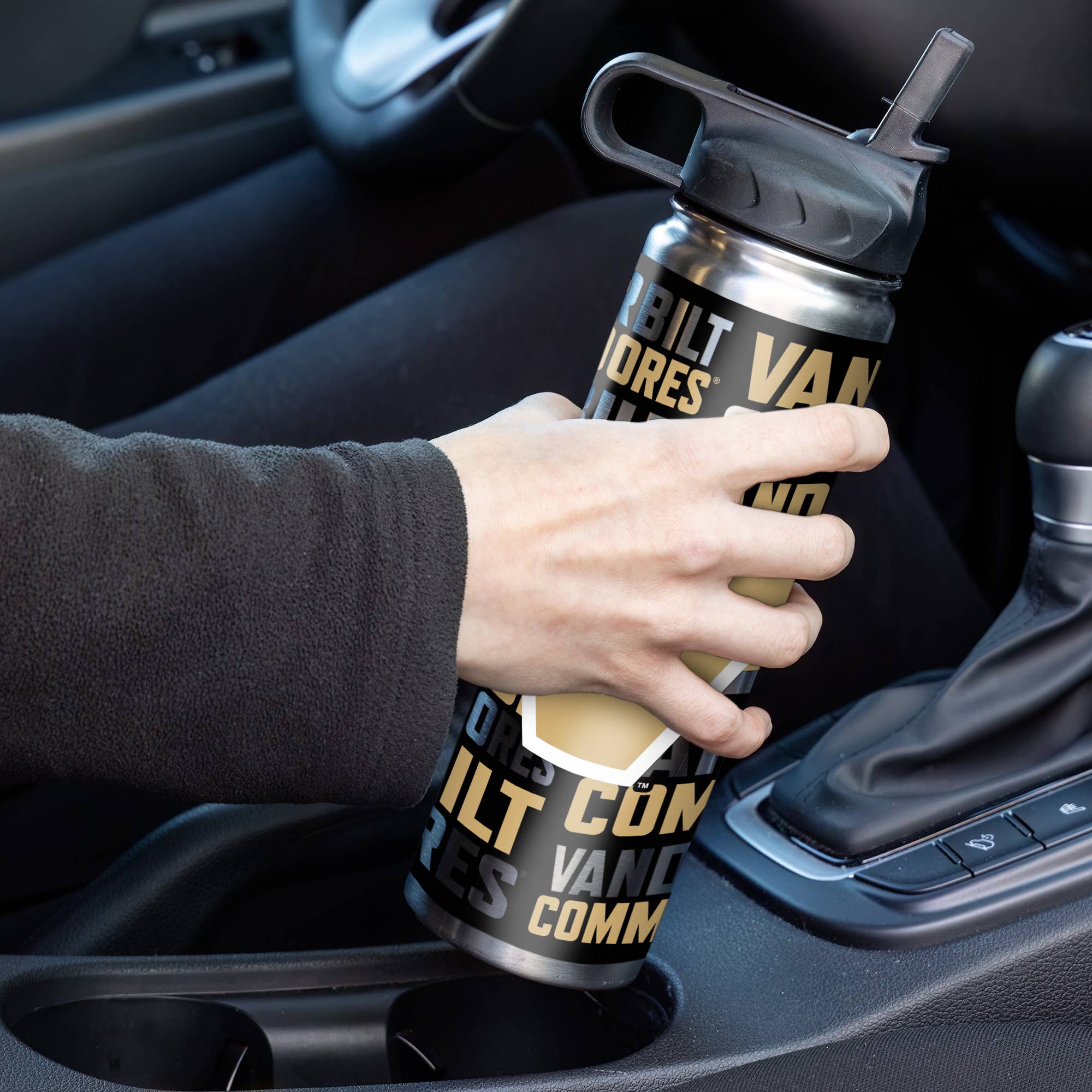 NCAA  Vanderbilt Commodores  22oz Stainless Steel Tumbler