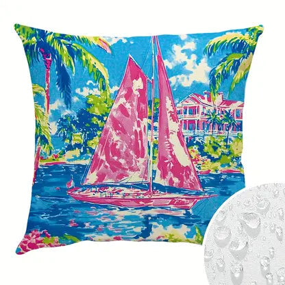 Tropical Paradise Outdoor Pillow Covers