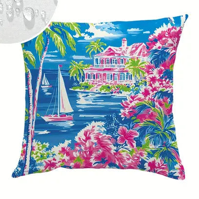 Tropical Paradise Outdoor Pillow Covers