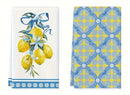 Lemon Floral Kitchen Towel Sets