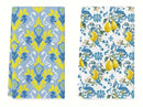 Lemon Floral Kitchen Towel Sets