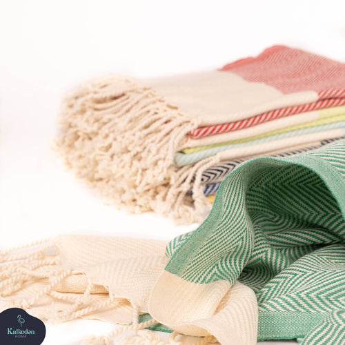 Tea Towels | Kitchen Towel | Hand Towel - Orange