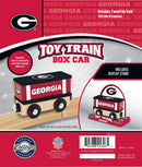 Georgia Bulldogs Toy Train Box Car