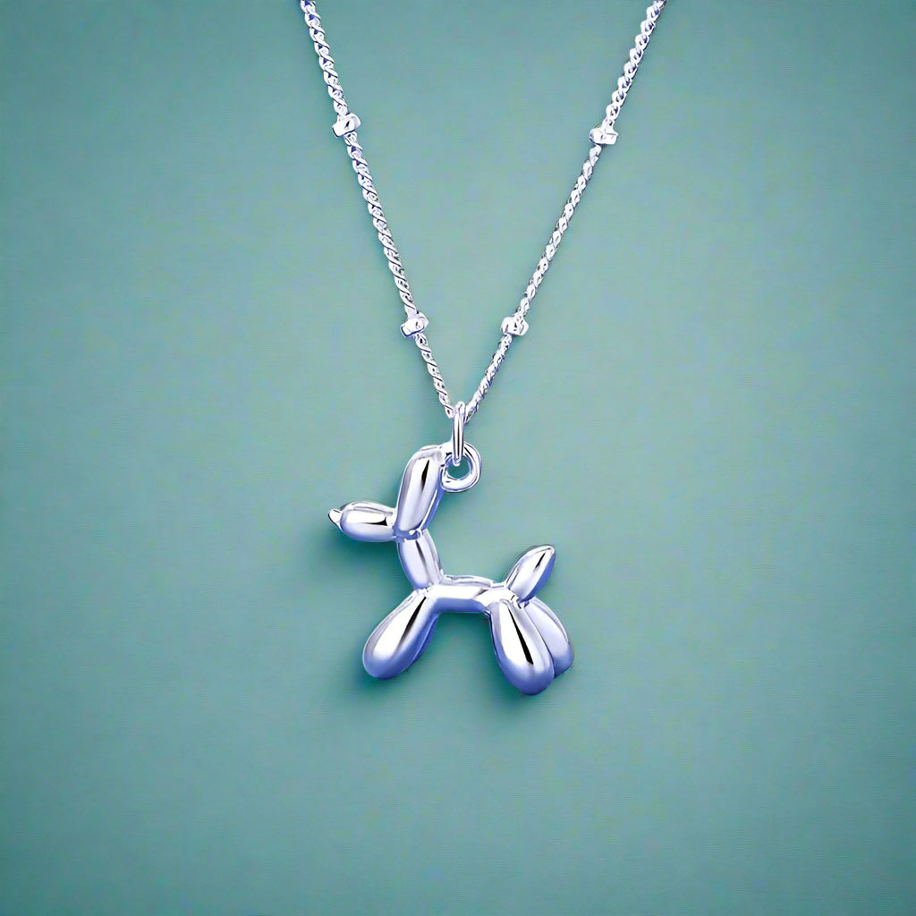 s925 Balloon Puppy Necklace