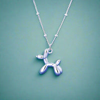 s925 Balloon Puppy Necklace