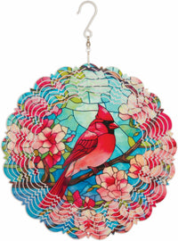 Summer Cardinal Wind Spinner - 99597