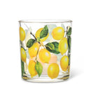 Allover Lemons Votive-3"H