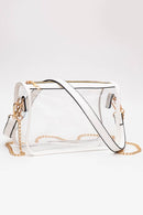 Clear Rectangle Stadium Concert Crossbody Bag