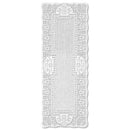 Canterbury Classic 14x72 White Lace Table Runner