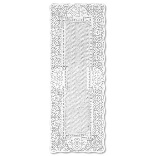 Canterbury Classic 14x72 White Lace Table Runner